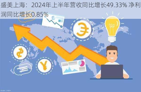 盛美上海：2024年上半年营收同比增长49.33% 净利润同比增长0.85%