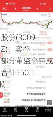 科翔股份(300903.SZ)：实控人、部分董监高完成增持合计150.19万股