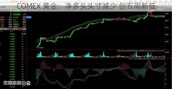 COMEX 黄金：净多头头寸减少 创五周新低