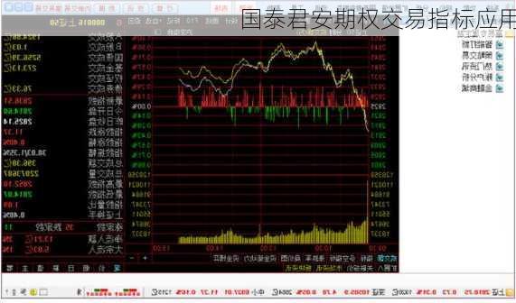 国泰君安期权交易指标应用