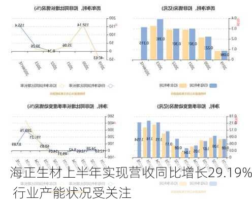 海正生材上半年实现营收同比增长29.19% 行业产能状况受关注