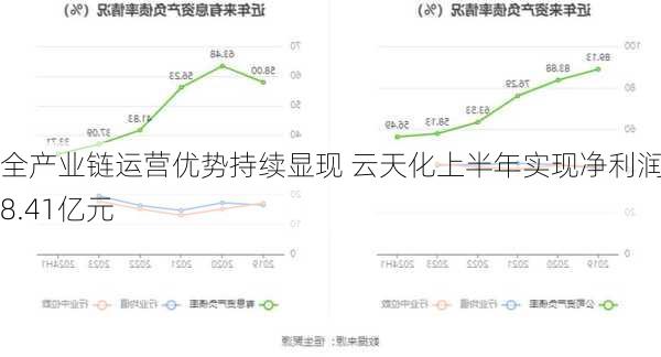 全产业链运营优势持续显现 云天化上半年实现净利润28.41亿元