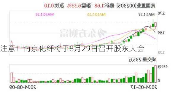 注意！南京化纤将于8月29日召开股东大会