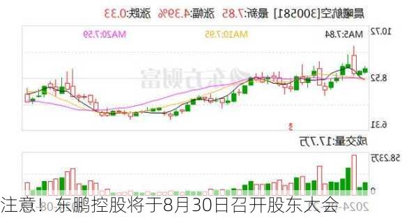 注意！东鹏控股将于8月30日召开股东大会