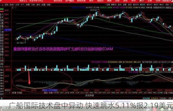 广船国际技术盘中异动 快速跳水5.11%报2.19美元