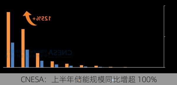 CNESA：上半年储能规模同比增超 100%