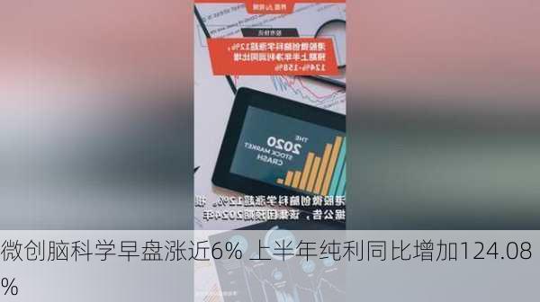 微创脑科学早盘涨近6% 上半年纯利同比增加124.08%