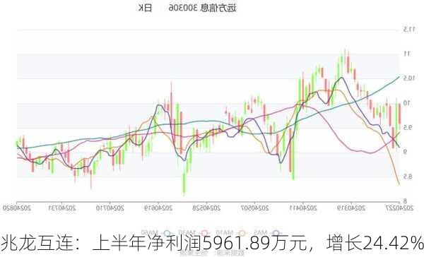 兆龙互连：上半年净利润5961.89万元，增长24.42%