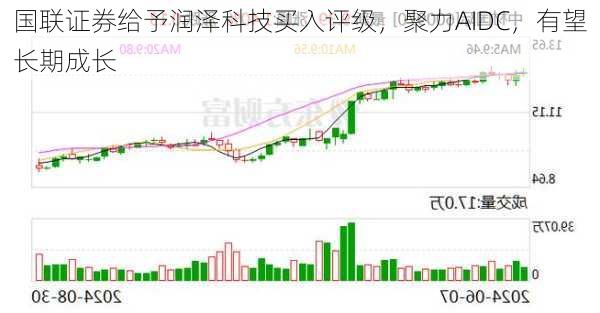 国联证券给予润泽科技买入评级，聚力AIDC，有望长期成长