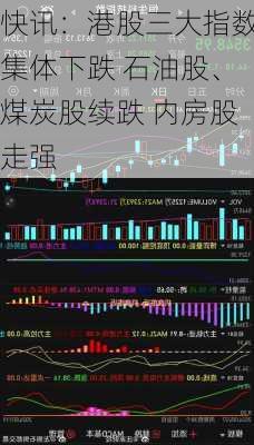 快讯：港股三大指数集体下跌 石油股、煤炭股续跌 内房股走强