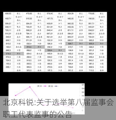 北京科锐:关于选举第八届监事会职工代表监事的公告