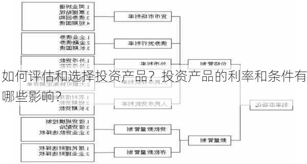 如何评估和选择投资产品？投资产品的利率和条件有哪些影响？