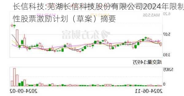 长信科技:芜湖长信科技股份有限公司2024年限制性股票激励计划（草案）摘要