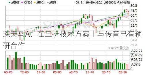 深天马A：在三折技术方案上与传音已有预研合作