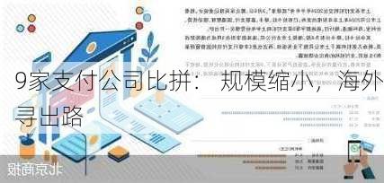 9家支付公司比拼： 规模缩小，海外寻出路