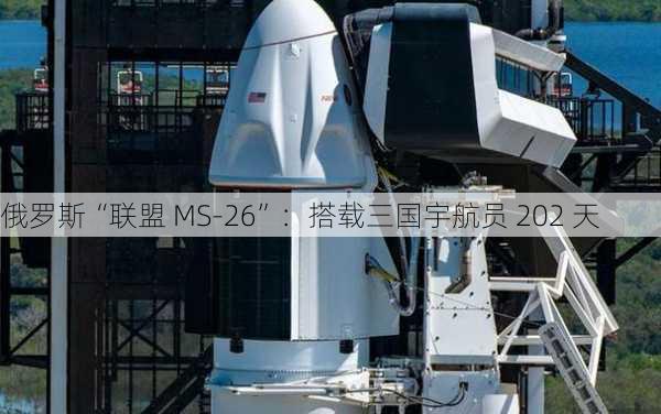 俄罗斯“联盟 MS-26”：搭载三国宇航员 202 天