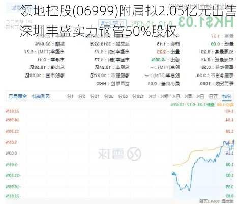 领地控股(06999)附属拟2.05亿元出售深圳丰盛实力钢管50%股权