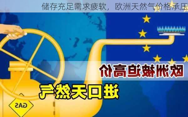 储存充足需求疲软，欧洲天然气价格承压