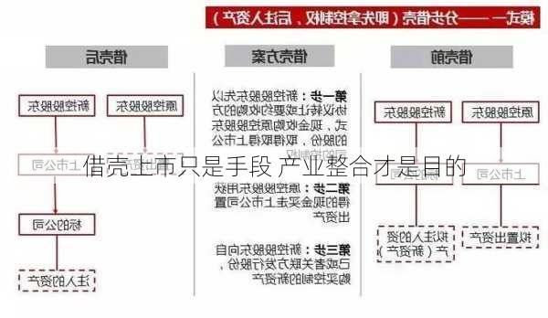 借壳上市只是手段 产业整合才是目的