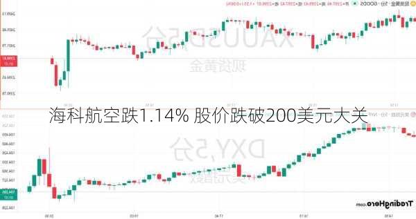 海科航空跌1.14% 股价跌破200美元大关