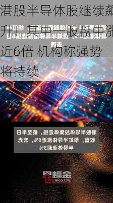 港股半导体股继续飙升！其中一股盘中涨近6倍 机构称强势将持续