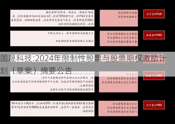 国晟科技:2024年限制性股票与股票期权激励计划（草案）摘要公告