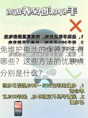 免维护电池的保养方法有哪些？这些方法的优缺点分别是什么？