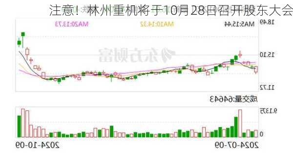 注意！林州重机将于10月28日召开股东大会