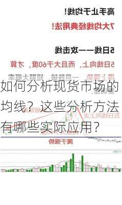 如何分析现货市场的均线？这些分析方法有哪些实际应用？