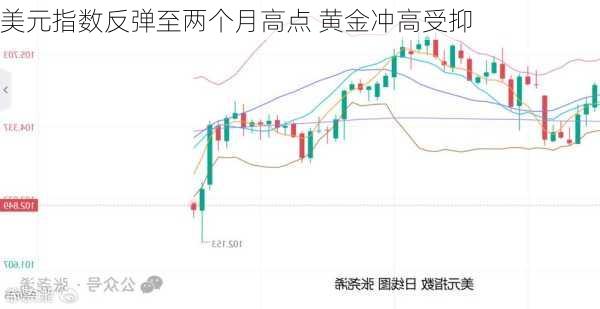 美元指数反弹至两个月高点 黄金冲高受抑