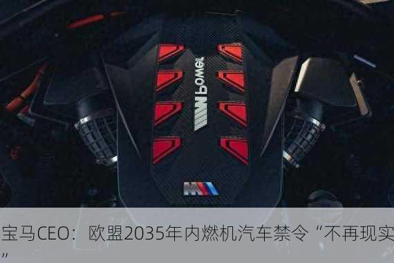 宝马CEO：欧盟2035年内燃机汽车禁令“不再现实”