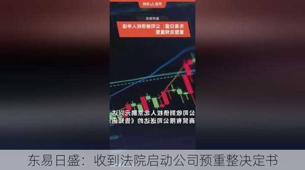 东易日盛：收到法院启动公司预重整决定书