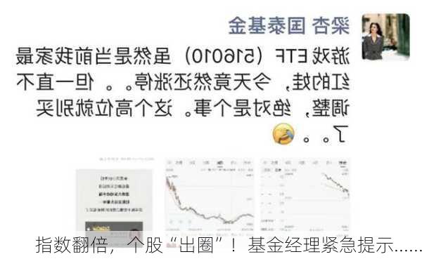 指数翻倍，个股“出圈”！基金经理紧急提示......