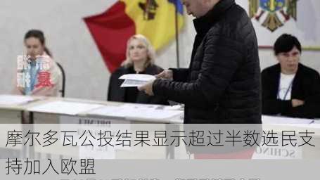 摩尔多瓦公投结果显示超过半数选民支持加入欧盟