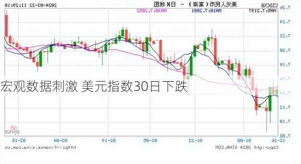 宏观数据刺激 美元指数30日下跌