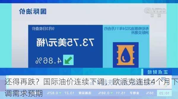 还得再跌？国际油价连续下调，欧派克连续4个月下调需求预期