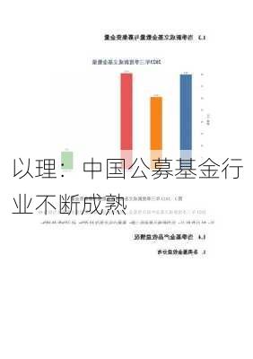 以理：中国公募基金行业不断成熟