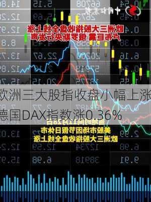 欧洲三大股指收盘小幅上涨 德国DAX指数涨0.36%