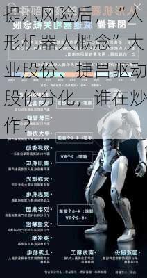 提示风险后，“人形机器人概念”大业股份、捷昌驱动股价分化，谁在炒作？