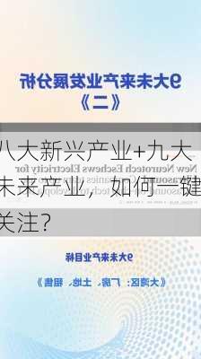 八大新兴产业+九大未来产业，如何一键关注？