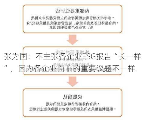 张为国：不主张各企业ESG报告“长一样”，因为各企业面临的重要议题不一样