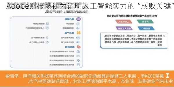 Adobe财报被视为证明人工智能实力的“成败关键”