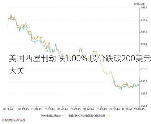 美国西屋制动跌1.00% 股价跌破200美元大关